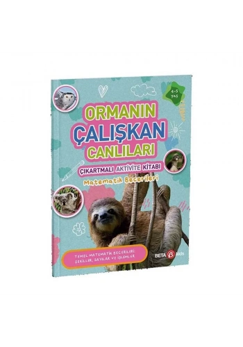 Ormanın Çalışkan Canlıları Çıkartmalı Aktivite Kitabı