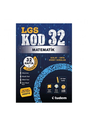 Tudem  LGS Kod 32 Matematik