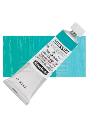 Mussini 35ml Yağlı Boya Seri:7 No:498 Cobalt Turquoise