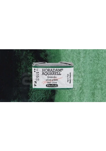 Schmincke Horadam Aquarell 1/1 Tablet 515geen Olive seri 1