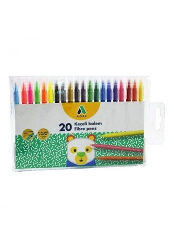 ADEL KEÇELİ KALEM 20 RENK (2220223100)