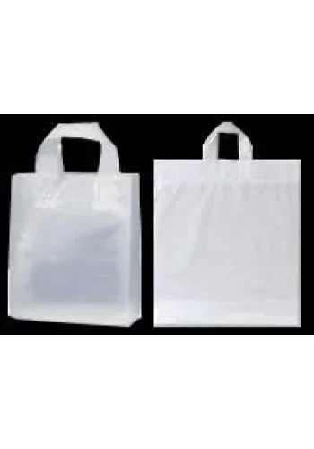 BASKILI YUMUŞAK SAPLI BEYAZ MAĞAZA POŞETİ (10 KG)