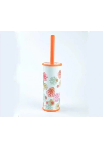 Desenli Klozet Fırça Takımı Yuvarlak ( 1 Adet )