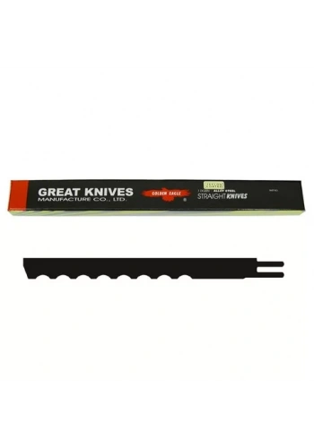 Dik Kumaş Kesim Motoru Dalgalı Teflon Bıçak/ 10EWT 12ADET