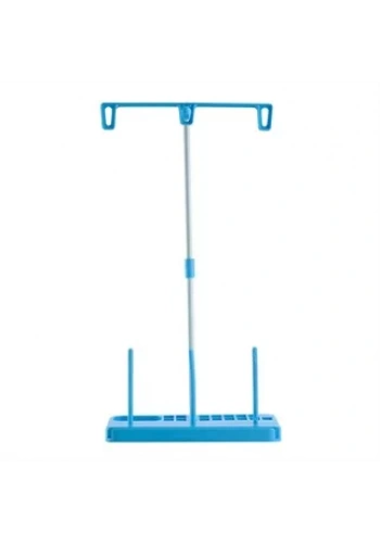 Ev Tipi Dikiş Makine Çardağı 3 İplikli Mavi