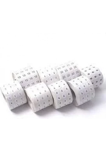 Fdm Numaralı Etiket 2 Numara (1 Rulo 5000 Adet)