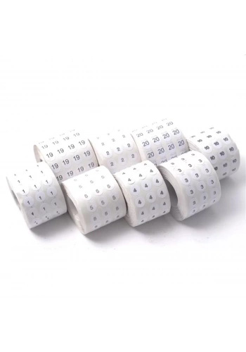 Fdm Numaralı Etiket 28 Numara (1 Rulo 5000 Adet)