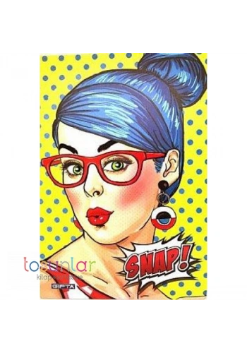 GIPTA SNAP KARTON KAPAK DEFTER A4 KARELİ 60 YAPRAK (2703)