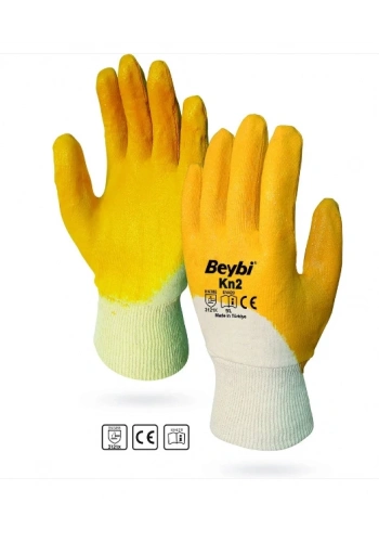 KN2 İş Eldiveni Nitril Kaplama Pamuk ( 48 Çift )