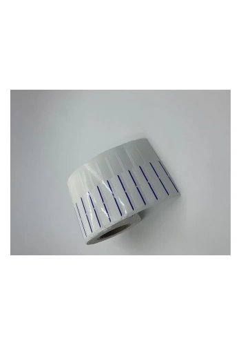 KUYUMCU ETİKETİ RENKLİ ÇİZGİLİ (İTHAL)10 X 72 1250 SARIM MAVİ