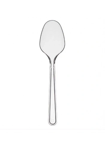 Lüks Plastik Büyük Kaşık (100 Adet)