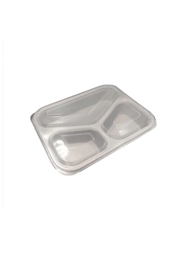 Mikrodalga 3 Bölmeli Yemek Seti ( 100 Adet )