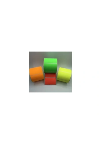 NEON ETİKET 50X75 750´Lİ (SARI)