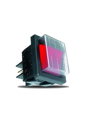 Paskara Ve Mini Ütüler İçin Işıklı Anahtar Plastik Muhafazalı