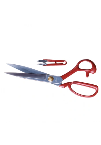 Pın1124 Kırmızı Saplı Terzi Makası 12 inç