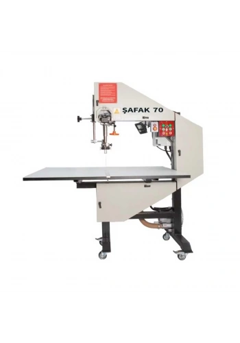 Şafak 70 Hızar Makinesi (Kumaş Kesim Hızarı) (70 Cm Masa Gövde Uzunluğu)