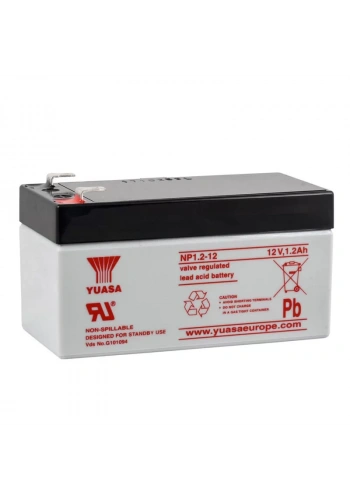 Yuasa NP 12V 1.2Ah Bakımsız Akü