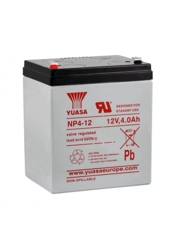 Yuasa NP 12V 4Ah Bakımsız Kuru Akü