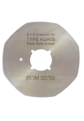 Yuvarlak Kesim Motor 8 Köşe Bıçak / BOM80(8)