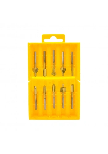 10 Parça Mini Freze Uç Seti