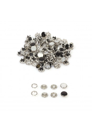 10.5mm Karışık Sedefli Çıtçıt 100 Adet