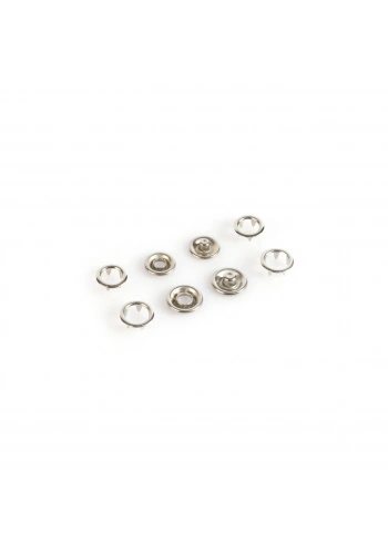 10.5mm Nikel(Gümüş) Bebe Çıtçıt 100 Adet