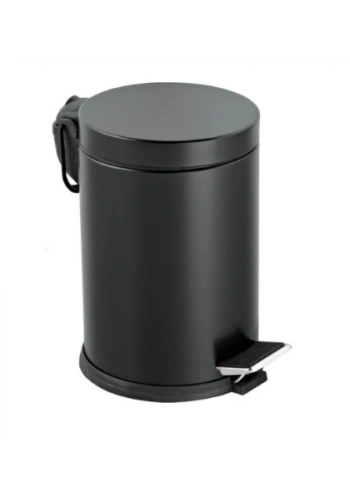 5 Lt Pedallı Çöp Kovası Siyah ( 1 Adet )