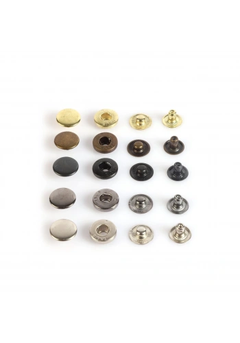 12.5mm Pirinç Mont Çıtçıt (54) 100 Adet