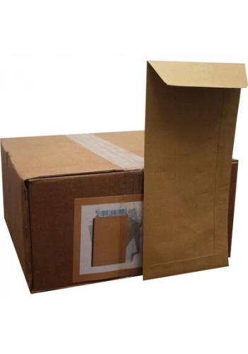 12x25cm Kraft Formula Zarf - 500 Adet