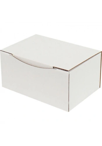 15,5x11x7,5cm Kilitli Kutu - Beyaz
