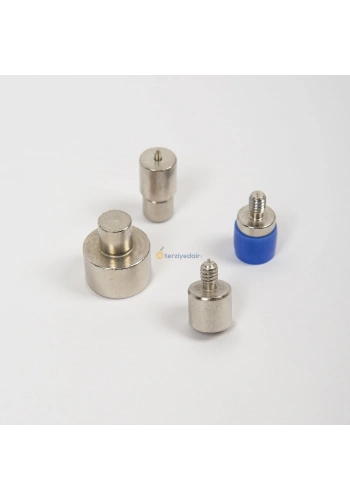 15mm Zamak Mont Çıtçıtı Aparatı