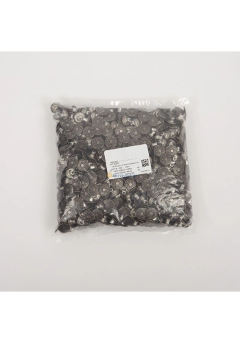 17mm Yıldızlı Antik Kot Düğmesi 1000 Adet Pirinç