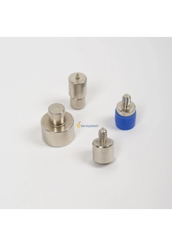 17mm Zamak Mont Çıtçıtı Aparatı