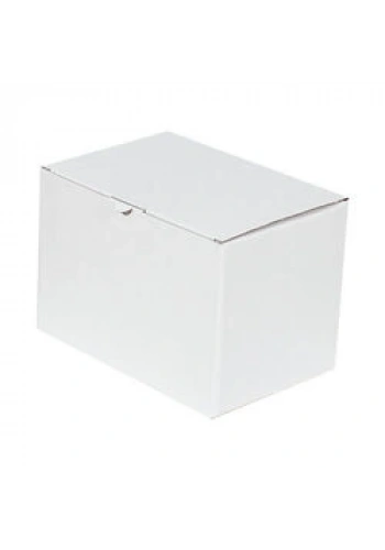 18x13x15,5cm Kilitli Kutu - Beyaz