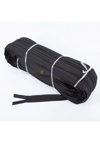 200 Metre + 200 Başlık Siyah Fermuar