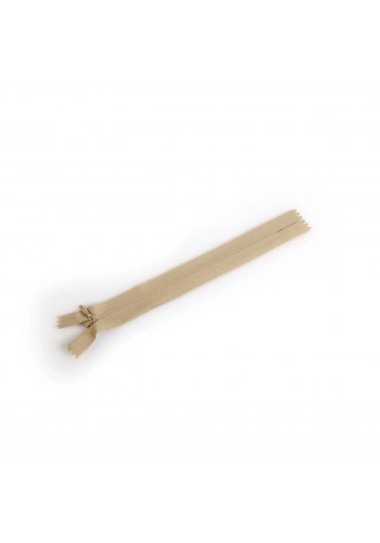 20cm Açık Kahve Gizli Fermuar 5 Adet