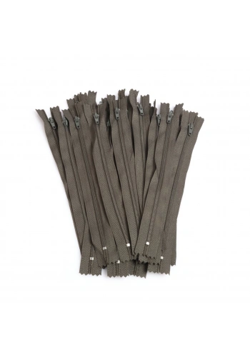 20cm Haki Pantolon Fermuarı 50Adet