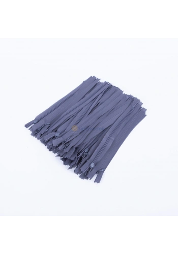 20cm Koyu Gri Gizli Fermuar