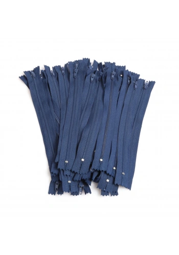 20cm Koyu Mavi Pantolon Fermuarı 50Adet