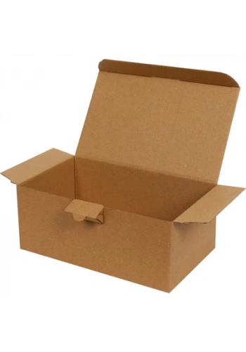 20x12x8cm Kilitli Kutu - Kraft