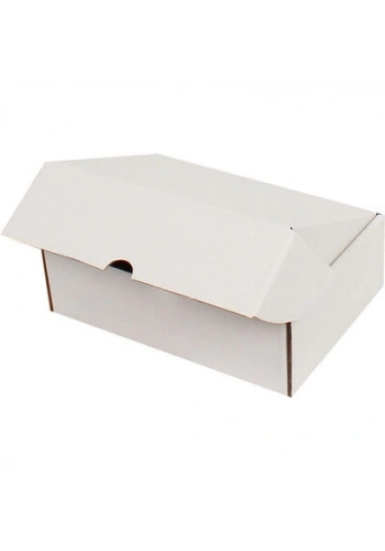 20x13x3,8cm Kilitli Kutu - Beyaz