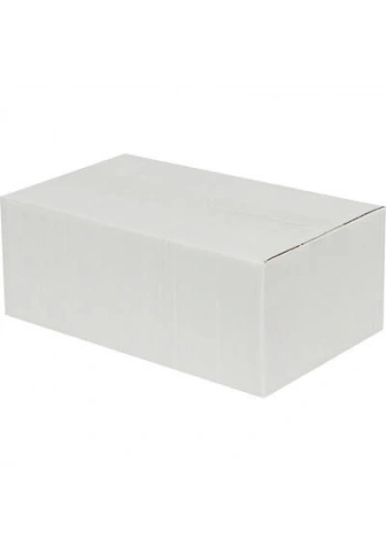 20x15x10cm Tek Oluklu Koli - Beyaz