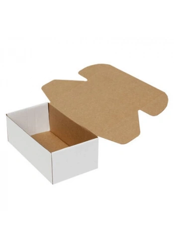 22,5x12x8cm Kilitli Kutu - Yeni Tip - Beyaz