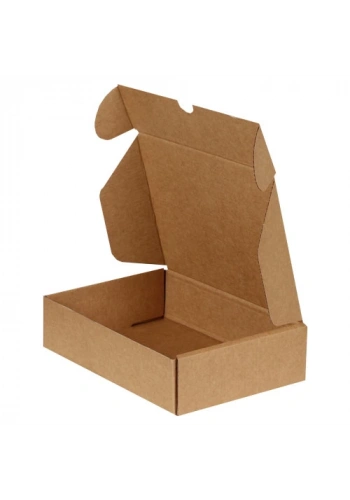 24x16,5x6cm Kilitli Kutu - Kraft