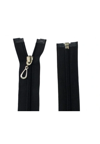 3 adet 110cm Siyah Ferace Fermuarı