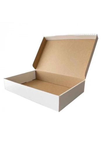 32x22x6cm Kilitli Kutu - Beyaz