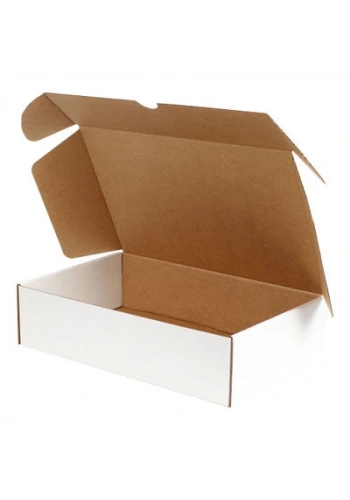 33,5x33,5x8cm Kilitli Kutu - Beyaz