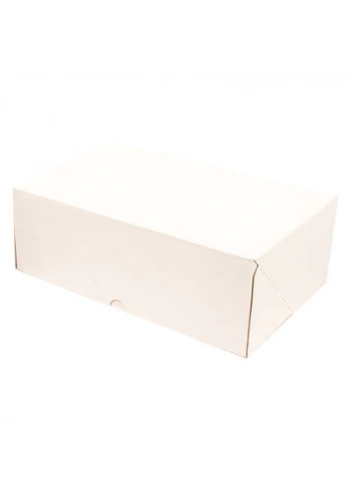 35x24x14cm E-Ticaret Kargo Kutusu - 4 Nokta - Beyaz