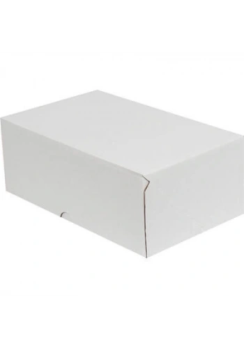 35x24x14cm E-Ticaret Kargo Kutusu - 4 Nokta - Beyaz