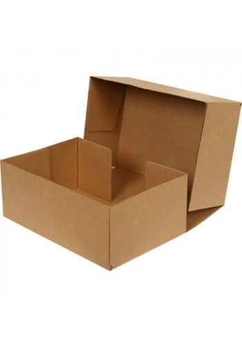 35x24x14cm E-Ticaret Kargo Kutusu - 4 Nokta - Kraft